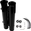 Fishing Rod Holder, Secures Fishing Pole to Bicycle,2 Tubes Rod Holder, Holds 2 Rods, Easy to Mount, Rod Rack for Bicycle Fishing