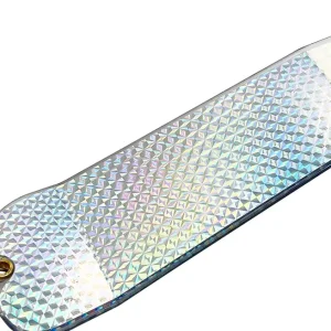 Fishing Spot Reflective Flasher Lure Plate for Saltwater and Freshwater Trolling Fishing - 11"
