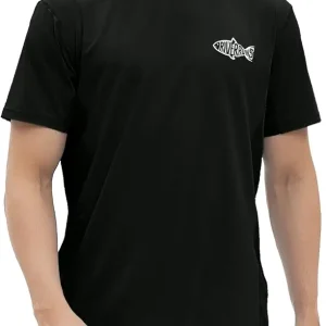 Fishing T-Shirt Men�s UPF 50+ Sun Protection Fishing Shirt Short Sleeve Performance Tee
