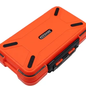 Fishing Tackle Box, Floating Storage Box, Double-Sided Fishing Lure Box with Adjustable Dividers Storage Jewelry Organizer Making Kit Container for Lure Hook Beads Earring Tool