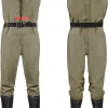 Fishing Waders for Men with Boots, Chest Waders, PVC Waterproof Waders for Hunting