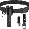 Fishing Wading Belt Rod Holder Adjustable Wader Fishing Waist Belt for Fly Surf Casting Spinning Fishing Pole Fishing Tackle
