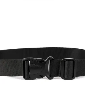 Fishyo! Deluxe 1.5" Adjustable Wading Belt for Fly Fishing, Surf Casting, Kayaking (Black)