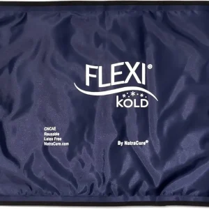 FlexiKold Gel Ice Pack (Standard Large: 10.5" x 14.5") Ice Packs for Injuries Reusable, Back Pain Relief, Knee Ice Pack Wrap, After Surgery, Ice Pack for Knee, Shoulder - 6300-COLD by NatraCure