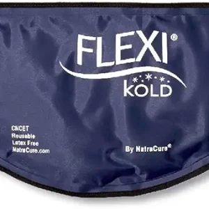 FlexiKold Gel Neck Ice Pack (23" X 8" X 5") - Reusable Cold Pack Compress (Therapy for Pain, Injuries of Neck, Lower Back, Shoulder, wrap Around Knee, Foot, Thigh, Elbow) - A6301-COLD