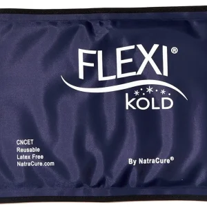 FlexiKold Gel Soft Flexible Ice Packs for Injuries - Reusable Freezer Cold Pack, Cold Compress & Cooling Gel Pad for Face, Shoulder, Hip, Leg, Arm, Ankle & Foot Injury - Medium - 7.5� x 11.5�