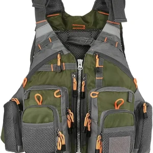 Flotability Suit Outdoor Fishing Life Vest, Multiple Vest of Adjustable Vest Vest Safety Jacket for Men and Women