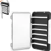 Fly Boxes for Fly Fishing Jig Boxes with Adjustable Dividers, Each Pair can be Connected to form a Double Sided Transparent Lid Fly Fishing Lures Box Organizer, 6.9"L�3.9"W�0.79"H(1 Pack)