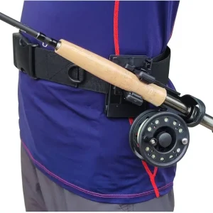 Fly Fishing 3rd Hand,Fly Fishing Rod Holder,Fly Fishing Wader Belt?Wearable Fishing Rod Holder Fishing Belt,Compatible Baitcasting Rod and Spinning Rod?with 20pcs Soft Lures