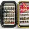 Fly Fishing 54 Nymph Flies Assortment BH Wet Fly for Trout Flyfishing with Waterproof Fly Box