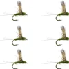 Fly Fishing Baetis Comparadun Dry Flies, Size 16, Qty. 6 for Trout, Panfish and Other Lake & River Fish