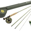 Fly Fishing Field Kit, Fly Rod and Reel Combo Starter Kit, Line and Carrying Case Included