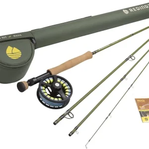 Fly Fishing Field Kit, Fly Rod and Reel Combo Starter Kit, Line and Carrying Case Included