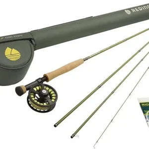 Fly Fishing Field Kit, Fly Rod and Reel Combo Starter Kit, Line and Carrying Case Included