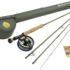 Fly Fishing Field Kit, Fly Rod and Reel Combo Starter Kit, Line and Carrying Case Included