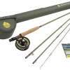Fly Fishing Field Kit, Fly Rod and Reel Combo Starter Kit, Line and Carrying Case Included