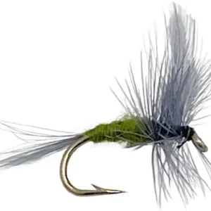 Fly Fishing Flies - Blue Winged Olive BWO Trout & Bass Dry Flies Assortment Kit