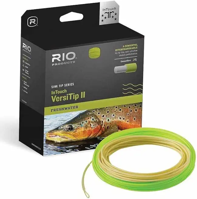 Fly Fishing Fly Line InTouch Varsity Wf7F Fishing Line, Straw-Light-Green