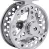 Fly Fishing Reel Aluminum Alloy 3/4 WT 5/6 WT 7/8 WT Large Arbor 2+1BB Interchangeable for Saltwater and Freshwater Fly Wheel