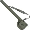 Fly Fishing Rod Case,Portable Fishing Tackle Bag,Canvas Fishing Pole Storage Bag Fly Rods Reels Durable Carry Case, army Green, Canvas & Beach Tote Bag
