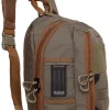Fly Fishing Sling Pack, Lightweight Fishing Tackle Storage Bag, Large Capacity