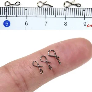 Fly Fishing Snaps Stainless Steel Quick Change, Fast Easy Fly Hook Snap, Combo Hook Snaps