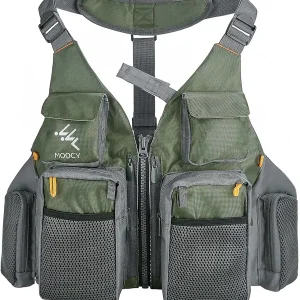 Fly Fishing Vest, Multi Pockets Jacket Fishing Vest for Men, Women