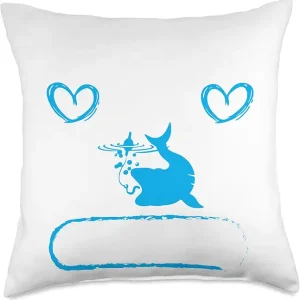 Fly Fishing Wife Happy Life Fly Rod Angling Fisherman Angler Throw Pillow