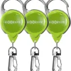 Fly Fishing Zinger Retractor for Anglers Vest, Pack of 3 - Fishing Gear and Equipment for Nippers, Forceps, Fly Float Ant, Belt Loops & Backpack