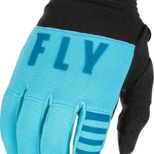 Fly Racing 2022 Adult F-16 Gloves (Aqua/Dark Teal/Black, Medium)