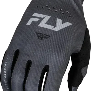 Fly Racing 2024 Adult Lite Gloves (Charcoal/Black Large)