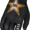 Fly Racing 374-013M Lite Rockstar Gloves Black/Gold Md
