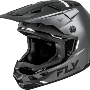 FLY Racing Kinetic Verdict Helmet - Grey/Black/White