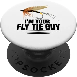 Fly Tying Desk Fly Tying Materials Kit Fly Fishing Fly Tyer PopSockets Standard PopGrip