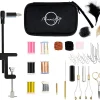Fly Tying Kit for Beginners - Fly Tying Materials Kit w/Over 100 Tool Pieces/with Travel Case - All-in-ONE Beginner Starter Kit with Instructions