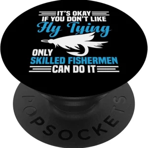 Fly Tying Thread Fly Tying Material Kit Fly Fishing Fly Tyer PopSockets Standard PopGrip