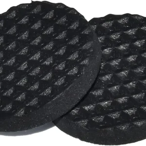 Flyshop 1-1/8" 28mm Round Furniture Pads Adhesive Non-Slip Floor Protectors Set 12 Pack
