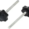Flyshop 1.27" 32mm Diameter M6 6mm Thread 2.8" 70mm Length Clamping Screw Knob M6 x 70mm 8 Pcs