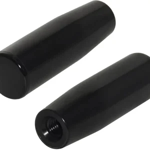 Flyshop 3 Pieces M6 x 35mm Threaded Plastic Handle Grip Sleeve for Clamping Screws Knobs, Revolving Handle, Hand Tightening Thread Clamping, Durable Clamping Handles Screw Knobs Hand Grips