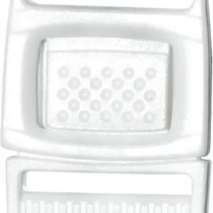 Flyshop 5Pcs 3/4" White Plastic Center Release Buckle for Paracord Bracelets K003