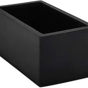 Flyshop 8Pcs Rectangle Chair Leg Caps Non-Slip Rubber Leg Tips Floor Protectors Furniture Table Covers, 1" X 2", 25 X 50mm