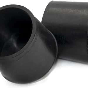 Flyshop 8PCS Thick Rubber Floor Protectors Non-Scratch Round Furniture Leg Caps Table Covers Fit for OD 1-1/4", 32 mm