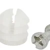 Flyshop Furniture Cabinet Connector #261 Cam Lock Fittings 6.5mm Dia 35mm Length Dowels Opening Nuts 10 Sets