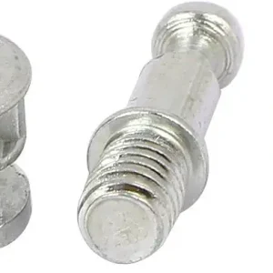 Flyshop Furniture Cabinet Connector #261 Cam Lock Fittings M6 Thread 25mm Length Dowels Opening Nuts 10 Sets