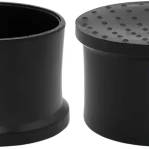 Flyshop Large Chair Leg Caps Flexible Non-Marking PVC Furniture Table Covers Chair Leg Floor Protectors Round Legs, 4 Pack, 50 mm, 2" Diameter