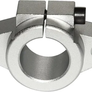 Flyshop SHF20 Aluminum Linear Motion Clamping Rod Rail Guide Support for Diameter 20mm Shaft, 1PCS