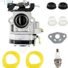 for Carburetor carb for Eskimo Mako 43cc ice Auger