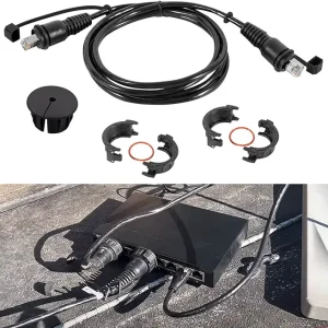 for Garmin 6FT Marine Network Cable, RJ45 010-10550-00 for Garmin Navigation Screen Models