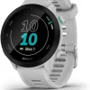 Forerunner 55, GPS Running Watch with Daily Suggested Workouts, Up to 2 weeks of Battery Life, White
