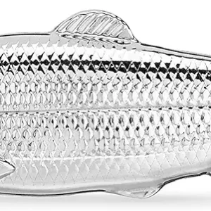 Foster & Rye Trout Flask - Fish Flask Stainless Steel with Screw On Cap - Funny Flasks for Men - Holds 4oz Set of 1
